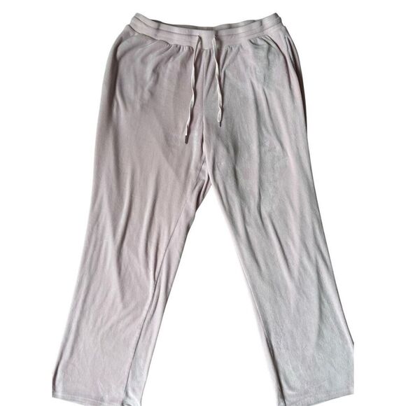 Juicy Couture Y2K Velour Pull On Joggers Pants size L Pink - Picture 1 of 7